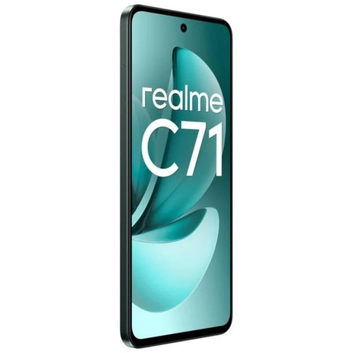 Realme C71 Smartphone - 8GB RAM 256GB ROM, Pantalla 6.67" 120Hz, Cámara 50MP, Batería 6000mAh, Color Verde Oscuro, Ref. C71 8-256 GREE